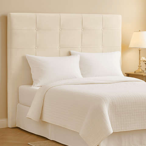Cabeceira Casal King Cama Box Estofada Virginia 195 Cm Veludo