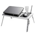Ver imagem 2 de Mesa Dobrável e Ajustável com 2 Cooler para Notebook com Suporte a Copo