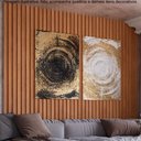 Ver imagem 4 de Painel Decorativo Ripado Mdf em Barra 89,5x183cm (1,64m²) Pa72 Pradel Móveis Freijó