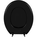 Ver imagem 2 de Assento Sanitário Almofadado Slim Preto - Taj/as*br1 - Astra Assento Almofadado Slim Preto - Taj/as*