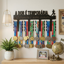 Ver imagem 3 de Porta Medalhas de Corrida Masculino - Mdf 6mm Color Preto