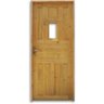 Kit Porta de Madeira Entrada Eco 2,10x0,80 Direita Linha Uni - 1