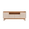 Rack para Tv de 60 Polegadas Adria Versátile 1,58 Off-white/noce - 2