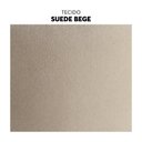 Ver imagem 3 de Puff Decorativo Redondo Pés Palito Suede Cor:Suede - Bege