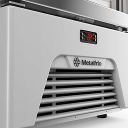 Freezer e Expositor Vertical Metalfrio 337 Litros Inverter -18°c a -22°c Branco Vf28ahh001 220v - 4