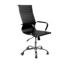 Ver imagem 4 de Cadeira de Escritório Office Giratória Altura Ajustável Preto