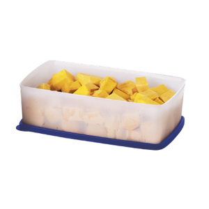 Caixa Ideal 1,4 Litros Translúcida com Tampa Azul Tupperware