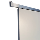 Ver imagem 2 de Porta de Correr Dupla Branco Prime 210x180 Kit Aluminio