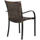 Ver imagem 5 de Mesa e Cadeiras Ascoli para Jardim, Área Externa, Churrasqueira Trama Original