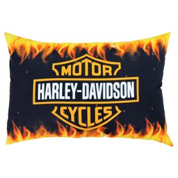 Jogo De Lençol Decorativo E Fronha Solteiro Harley Davidson , Kit 2 pçs - 4