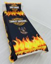Ver imagem 2 de Jogo De Lençol Decorativo E Fronha Solteiro Harley Davidson , Kit 2 pçs