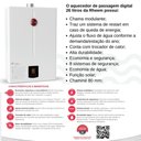 Ver imagem 6 de Aquecedor 26 Litros Glp Bivolt + Bomba 120W 220V Rheem
