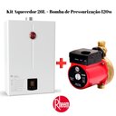 Ver imagem 2 de Aquecedor 26 Litros Glp Bivolt + Bomba 120W 220V Rheem