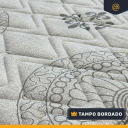 Cama Box Baú com Colchão Espuma D33 Pillow In Anjos Ortosleep + Auxiliar Unique Solteiro 88cm - 7
