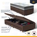 Ver imagem 6 de Cama Box Baú com Colchão Espuma D33 Pillow In Anjos Ortosleep + Auxiliar Unique Solteiro 88cm