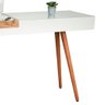 Aparador Decorativo Mila com Bandeja Sobreposta Pés Palito Off White 1,20 M - 3