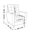 Ver imagem 2 de Poltrona de Amamentação Melissa Puff Bege Claro