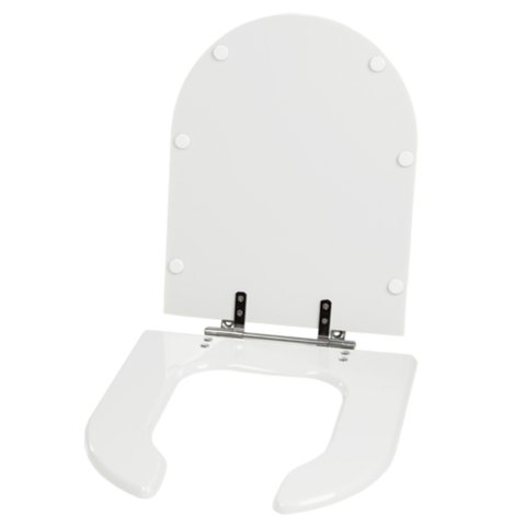 Assento Sanitário Poliester Luna Medic Branco para vaso Icasa