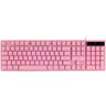 TECLADO GAMER CERBERUS ROSA ABNT2 MULTIMÍDIA COM LED 7 CORES SENSACAO MECANICA USB 1.8M VINIK - 4