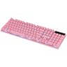 TECLADO GAMER CERBERUS ROSA ABNT2 MULTIMÍDIA COM LED 7 CORES SENSACAO MECANICA USB 1.8M VINIK - 3