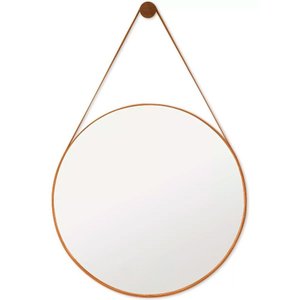 Espelho Adnet de Luxo para Banheiro Quarto Sala Vidro Lapidado 30cm