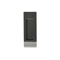 Puxador Concha de Embutir para Porta Inox Polido 15cm - 8