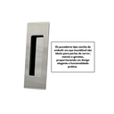 Ver imagem 7 de Puxador Concha de Embutir para Porta Inox Polido 15cm