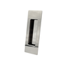 Puxador Concha de Embutir para Porta Inox Polido 15cm - 1
