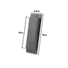 Puxador Concha de Embutir para Porta Inox Polido 15cm - 2