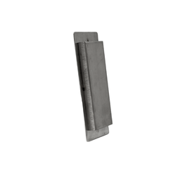 Puxador Concha de Embutir para Porta Inox Polido 15cm - 10