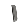 Puxador Concha de Embutir para Porta Inox Polido 15cm - 10