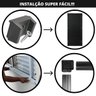 Arremates Alisares Preto Para Portas De Giro | Linha Premium:A=2,14m x L=0,96 - 4