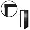 Arremates Alisares Preto Para Portas De Giro | Linha Premium:A=2,14m x L=0,96 - 1