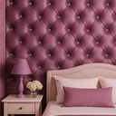 Ver imagem 1 de Papel de Parede - Estofado Pink Less