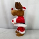 Ver imagem 6 de Rena Natalina Dançarina Enfeite Decoraçao Boneco Natal Casa Sala Quarto Mesa Estante Loja Vitrine Fe