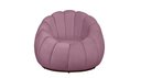 Ver imagem 2 de Poltrona Decorativa Concha Veludo Rose