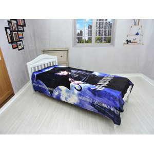 Manta Cobertor Wandinha Solteiro Ultra Soft , Macia, Quentinha