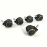 Rodizio 5 Unidade Anti-risco Pu para Cadeira Escritório 50mm - 5