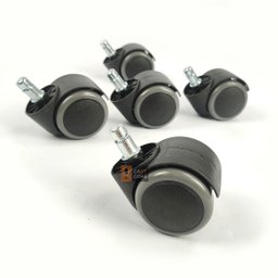 Rodizio 5 Unidade Anti-risco Pu para Cadeira Escritório 50mm - 4
