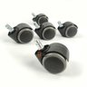 Rodizio 5 Unidade Anti-risco Pu para Cadeira Escritório 50mm - 4