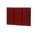 Ver imagem 1 de Cabeceira de Cama Solteiro Dubai 90cm - Vermelho