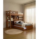 Ver imagem 2 de Treliche Farroupilha 1,90 X 90 - Madeira Maciça - Móveis de Gramado