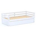 Ver imagem 2 de Bicama Solteiro Eco Madeira Maciça Branco Mobilistore