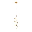Ver imagem 3 de Lustre Pendente Sindora Dcd03235 Dourado Led Bivolt