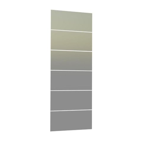 Kit Madesa com 6 Espelhos para Guarda-Roupa Incolor