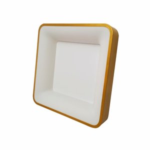 Luminária Teto Plafon Led Moderno Sobrepor Quadrado