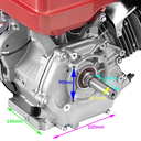 Ver imagem 5 de Motor Estacionário a Gasolina Partida Manual B4t 15hp/15cv 420cc Branco