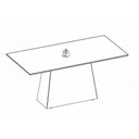 Ver imagem 7 de Conjunto de Mesa Tampo de Vidro 6 Cadeiras Dulce DJ Móveis 180x90cm