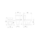 Ver imagem 2 de Vaso Bacia Sanitária Fit Plus C/ Kit Cx Acoplada Pg - Celite