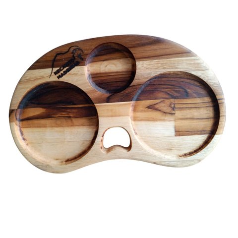 Tábua Gourmet Servir Hamburguer Petisqueira Madeira Teca